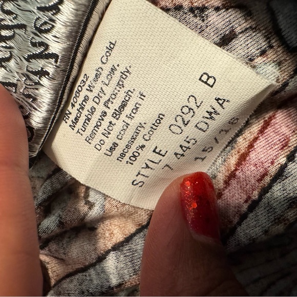 Southern Lady Multicolor A-Line Skirt - Picture 4 of 4